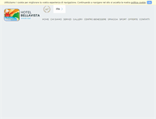 Tablet Screenshot of bellavistahtl.com